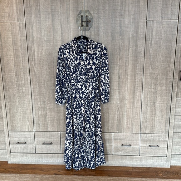 Zara The Emilie Printed‎ Midi Dress - Picture 4 of 16